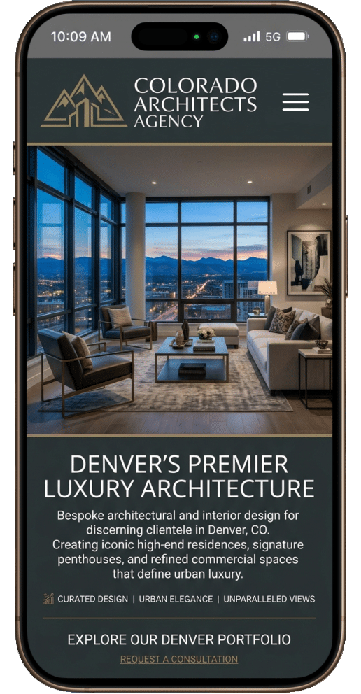Image of Web Design for Architects Studio