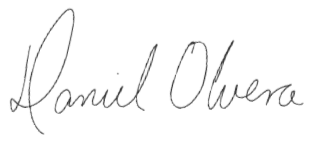 Daniel Olvera Signature