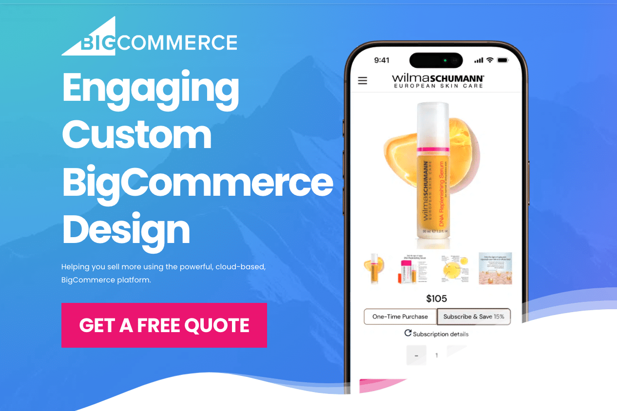 BigCommerce Custom Design Services