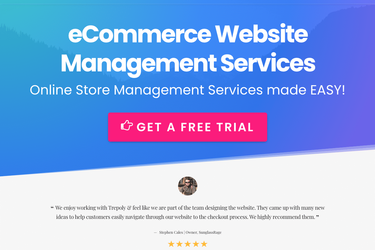 eCommerce Website Management Services